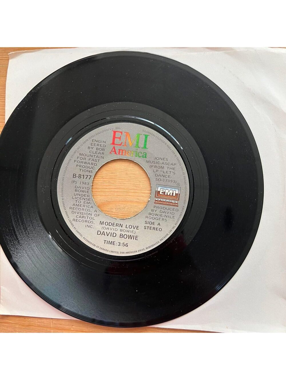 David Bowie - Modern Love 45rpm VG+ R08